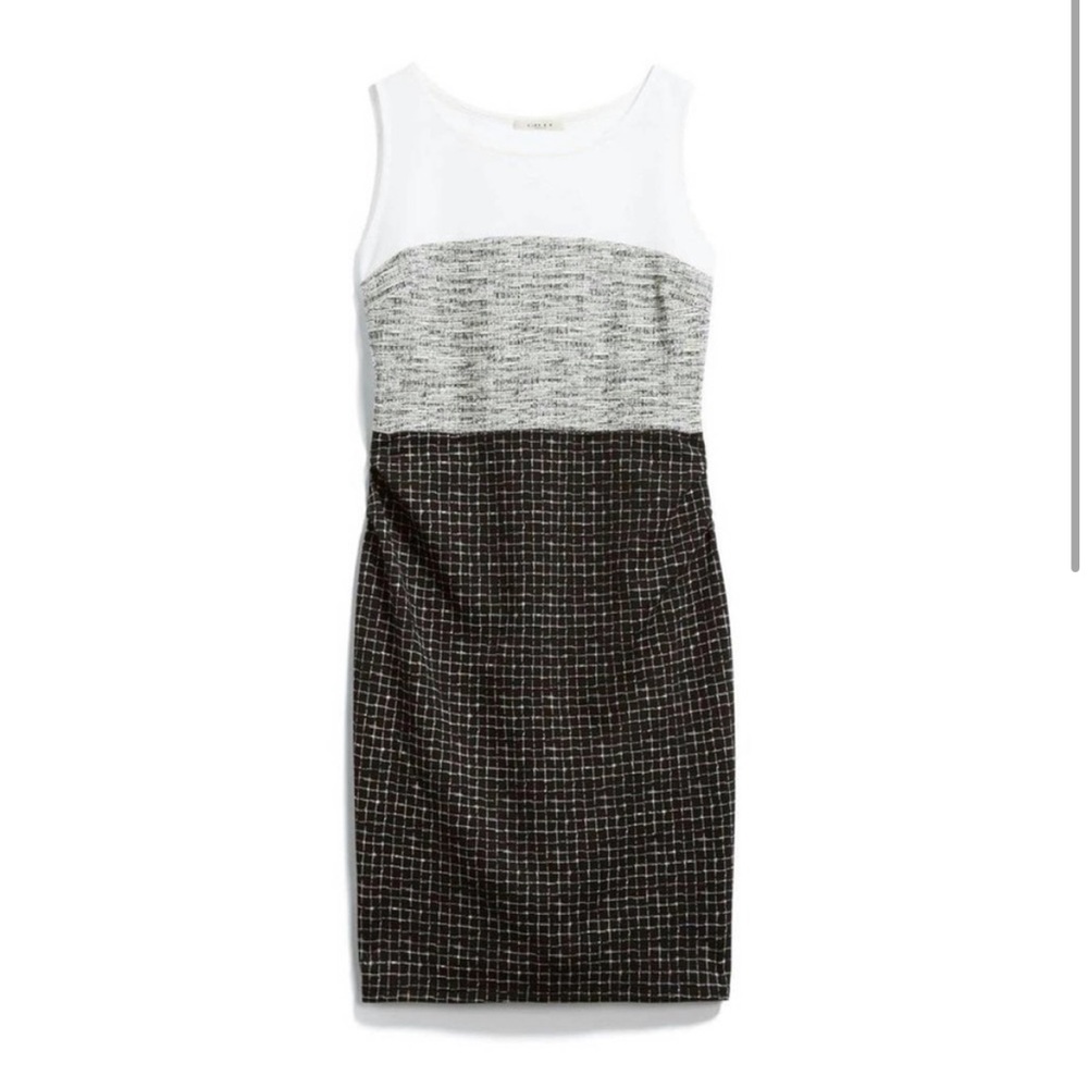 Le Lis Maternity Block Dress Small Colorblock